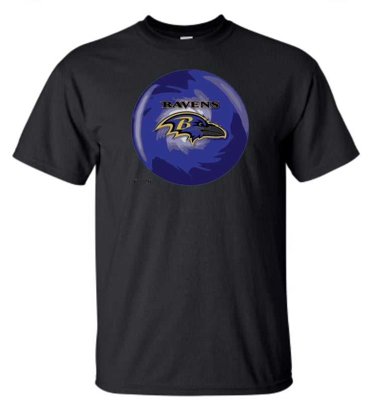 RAVENS CRYSTAL BALL LOGO - BK Madisons 